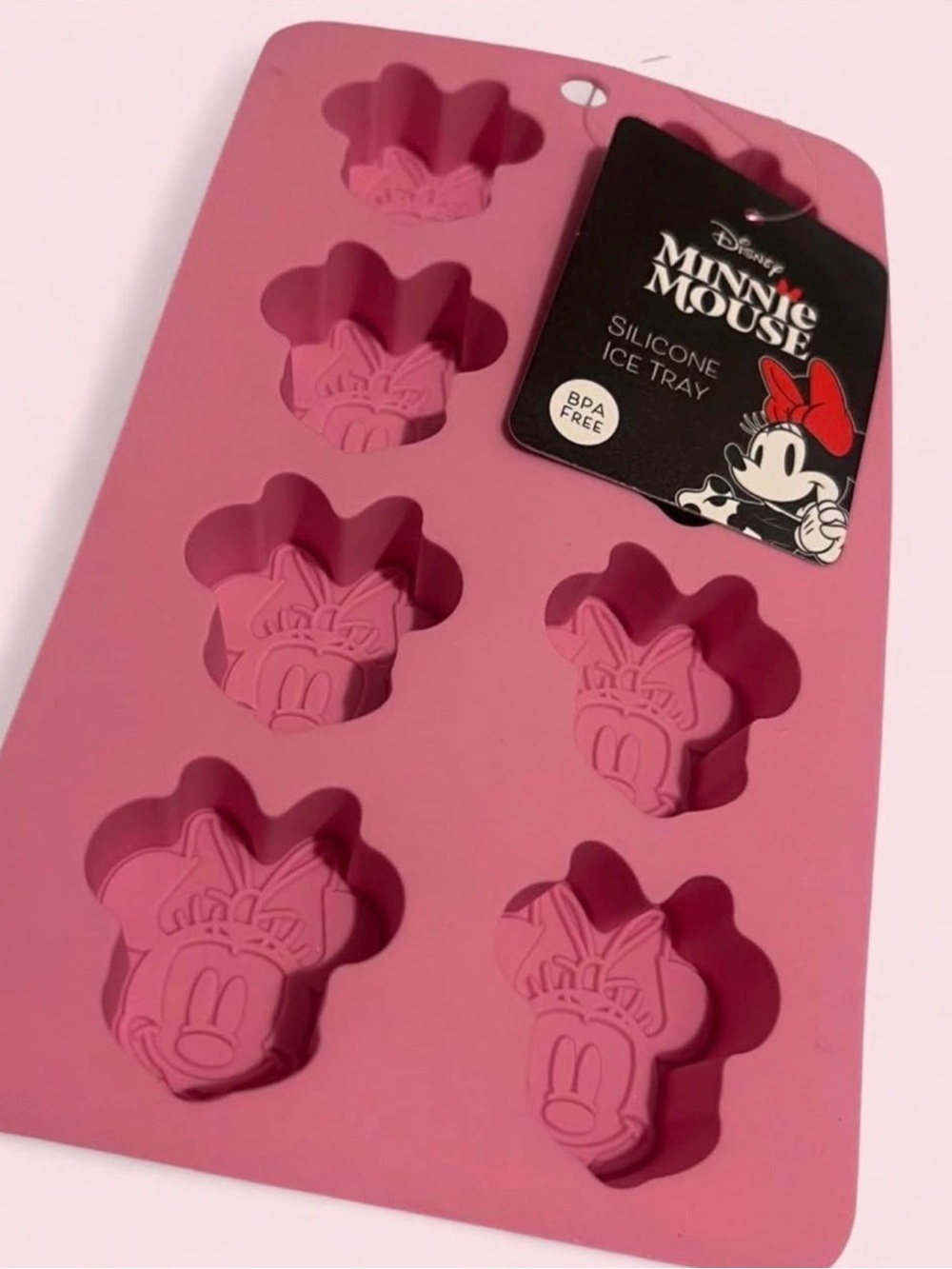 Disney Minnie Mouse Rose Silicone Mold Tray